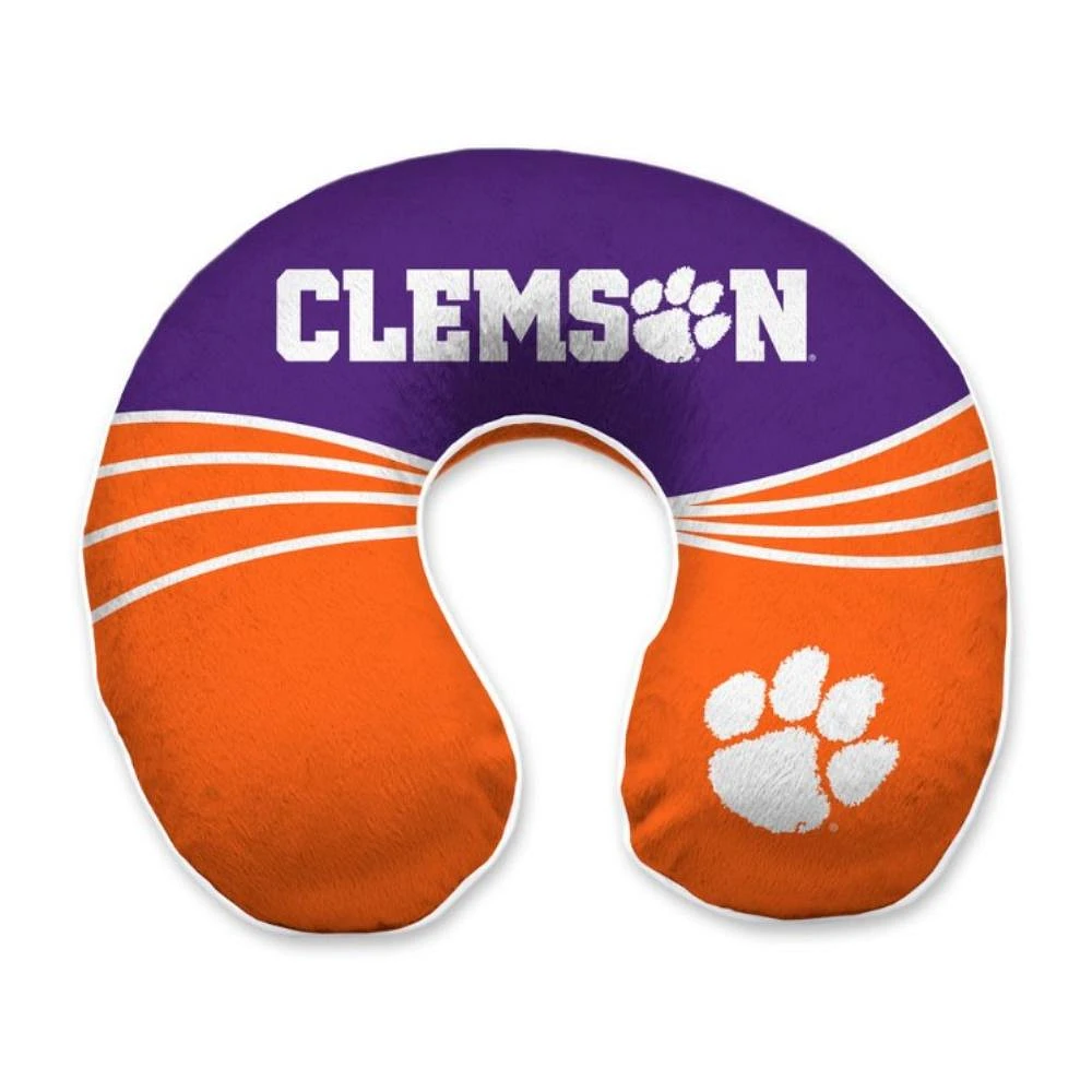 Clemson Pegasus Wave Foam Travel Pillow