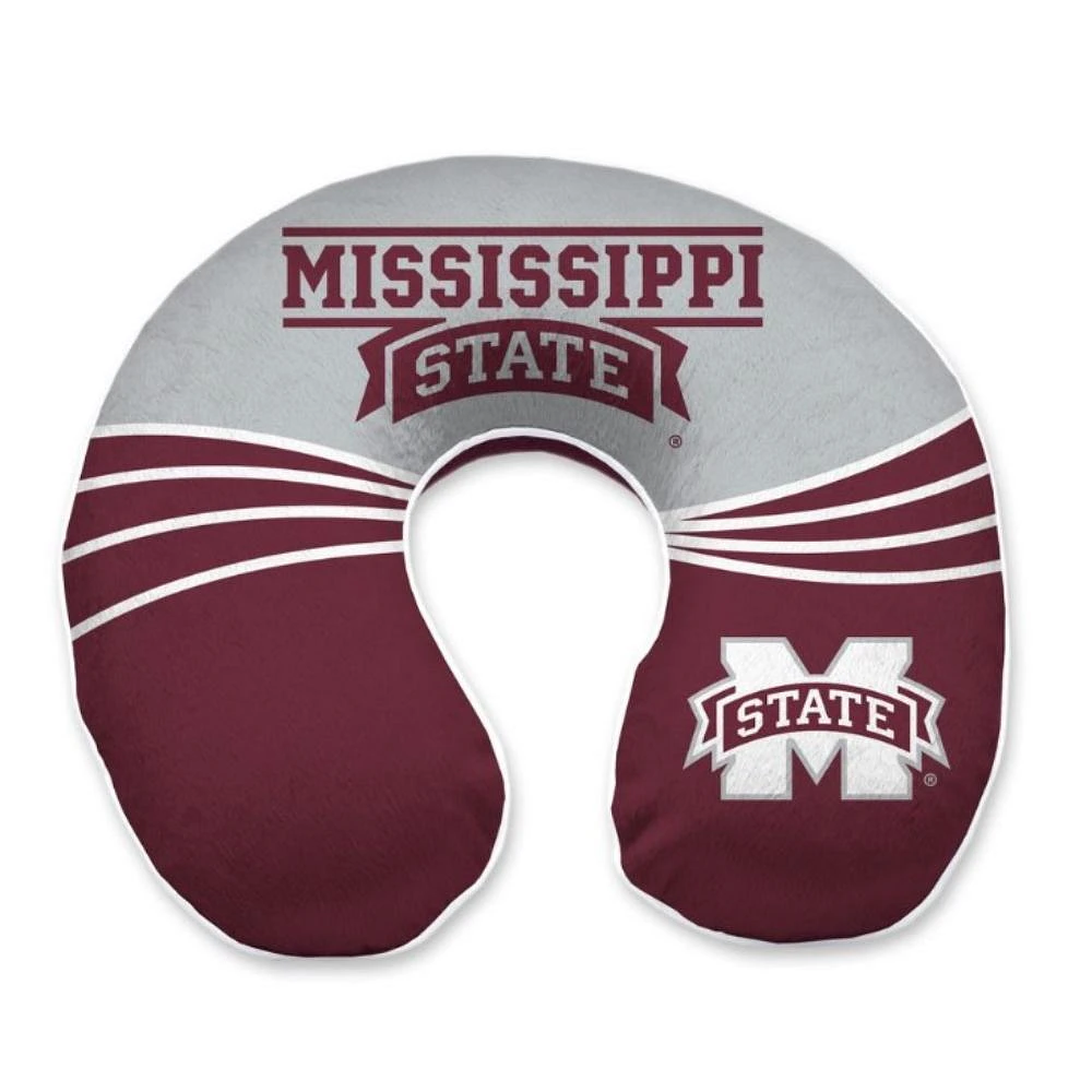 Mississippi State Pegasus Wave Foam Travel Pillow