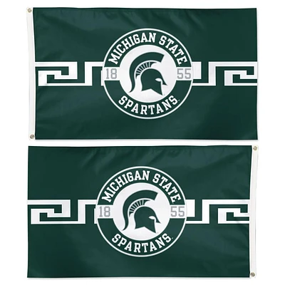 Michigan State Wincraft 3' X 5' Applique 2-Sided House Flag