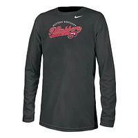 Western Kentucky Nike YOUTH Dri-Fit Legend Arch Over Script Long Sleeve Tee