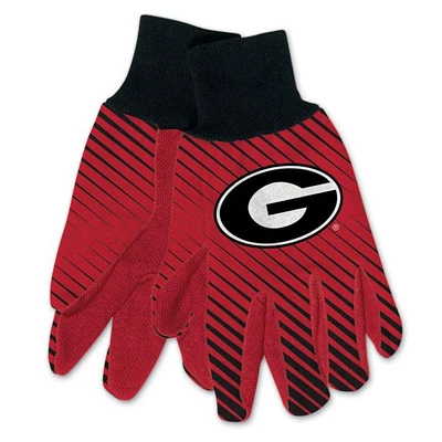 Georgia WinCraft Adult Two Tone Sport Grip Gloves