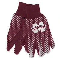 Mississippi State WinCraft Adult Two Tone Sport Grip Gloves