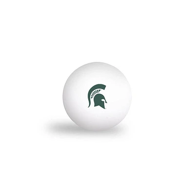 Michigan State WinCraft 6-Pack Ping Pong Balls