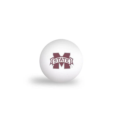 Mississippi State WinCraft 6-Pack Ping Pong Balls