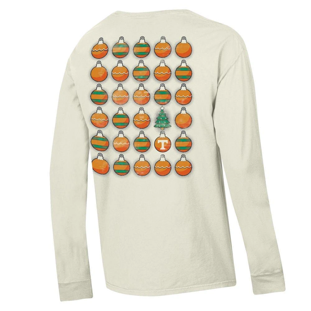 Tennessee Comfort Wash Long Sleeve Ornaments T-Shirt