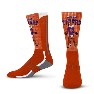 Clemson Mascot Fever Socks