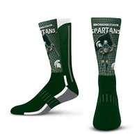 Michigan State Mascot Fever Socks