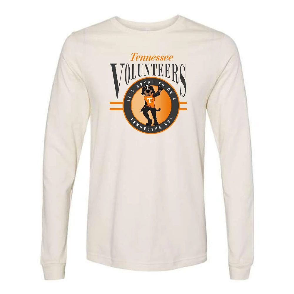 Tennessee Volunteers Smokey Circle Long Sleeve Bella Tee