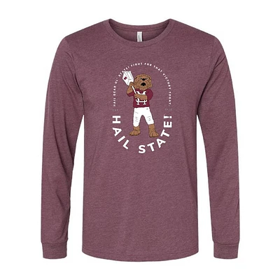 Mississippi State Hail Bully Long Sleeve Bella Tee