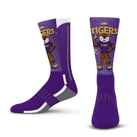 LSU YOUTH Mascot Fever Socks