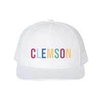 Clemson Women's Rainbow Mesh Trucker Hat