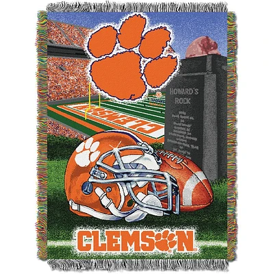 Clemson Northwest Homefield Advantage Tapestry Throw