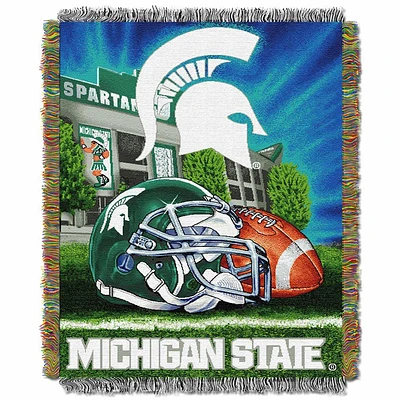 Michigan State Northwest Homefield Advantage Tapestry Throw