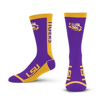 LSU YOUTH MVP Crew Socks