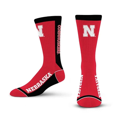 Nebraska YOUTH MVP Crew Socks