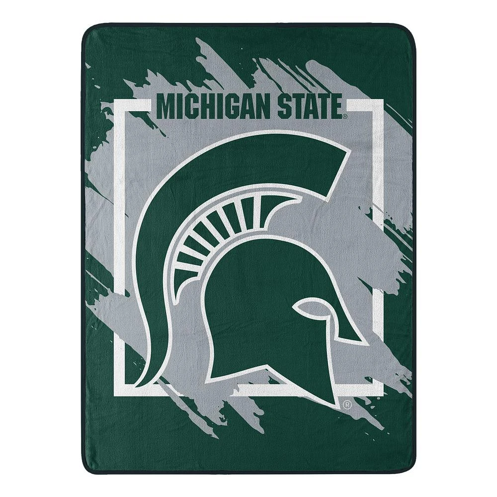 Michigan State Northwest Dimensional Micro Raschel Throw