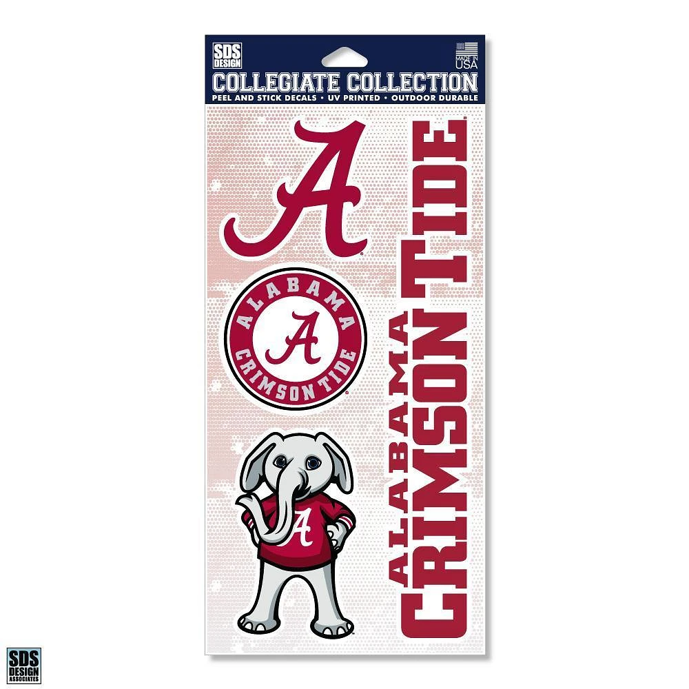 Alabama Collegiate Collection Multi Pack Decals