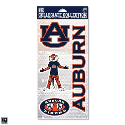 Auburn Collegiate Collection Multi Pack Decals