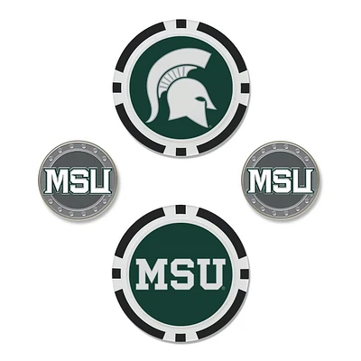 Michigan State WinCraft Ball Marker Set