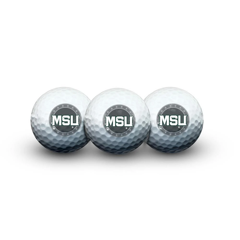 Michigan State WinCraft 3-Pack Golf Balls