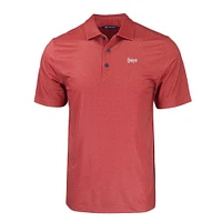 Nebraska Cutter & Buck Huskers Tonal Geo Print Polo