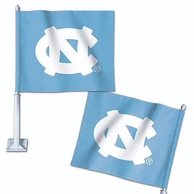 UNC WinCraft Car Flag