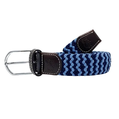 Roostas Nantucket Chevron Woven Stretch Belt