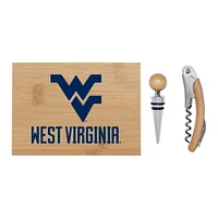 West Virginia Bamboo Boxed Wine Set