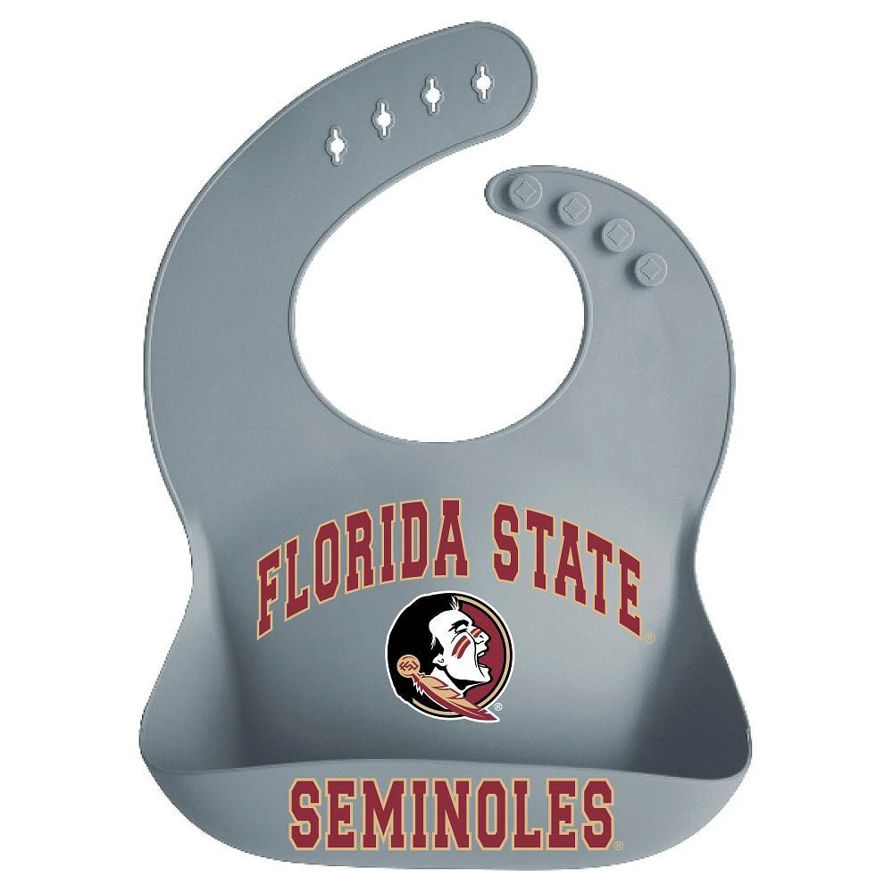 Florida State Garb Crumb Catcher Silicone Bib