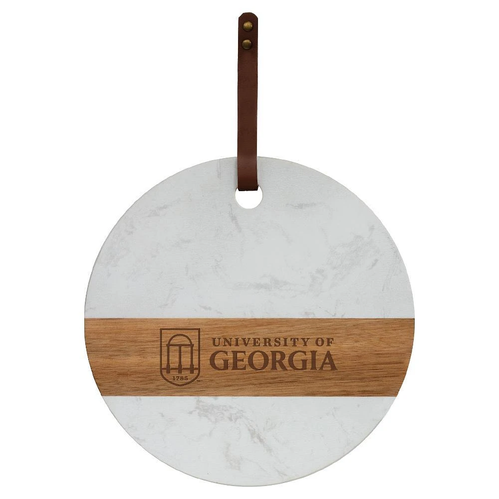 Georgia Marble and Acacia Wood Charcuterie Board