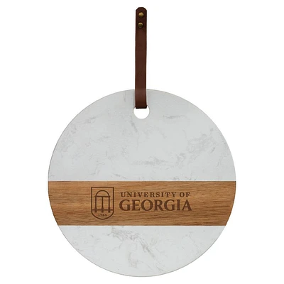 Georgia Marble and Acacia Wood Charcuterie Board