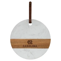 UNC Marble and Acacia Wood Charcuterie Board