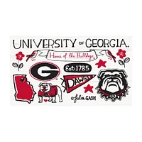 Georgia Julia Gash Recycled Wood Fridge Magnet