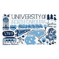 UNC Julia Gash Recycled Wood Fridge Magnet