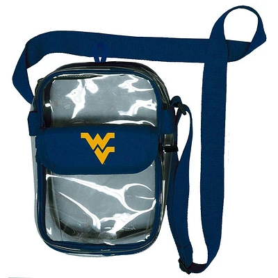 West Virginia Waterproof Crossbody Clear Bag