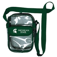 Michigan State Waterproof Crossbody Clear Bag