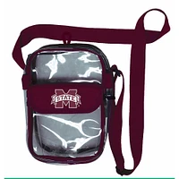 Mississippi State Waterproof Crossbody Clear Bag