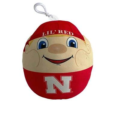 Nebraska Plushie Mascot Bag Tag