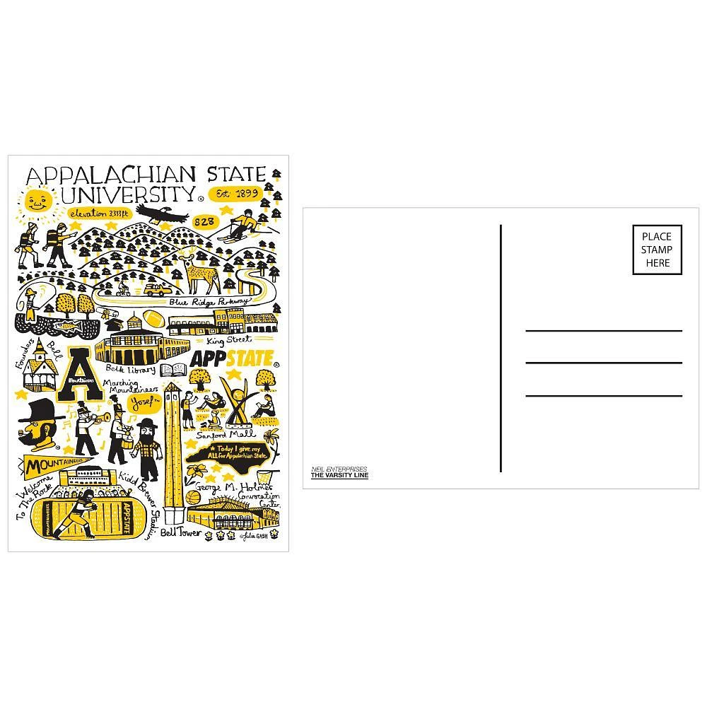 App State Julia Gash Postcard