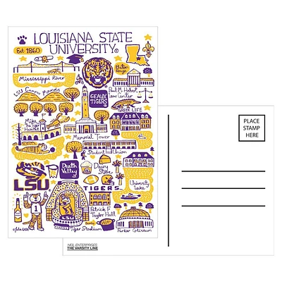 LSU Julia Gash Postcard