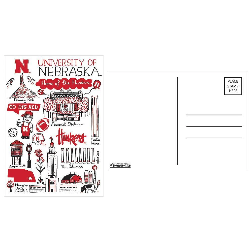 Nebraska Julia Gash Postcard