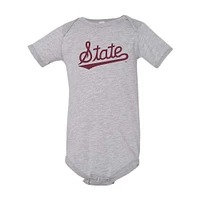 Mississippi State Infant Script Onesie