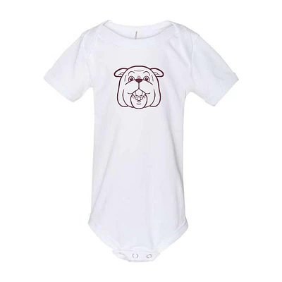 Mississippi State Infant Bully Head Onesie