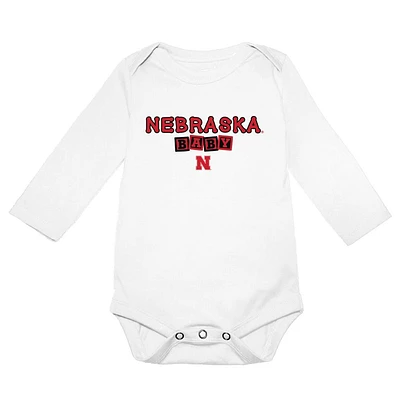 Nebraska Garb Infant Ollie Baby Onesie