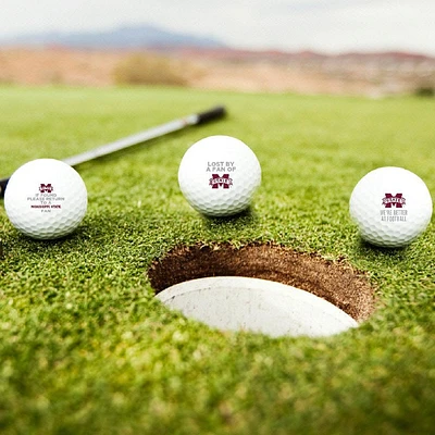 Mississippi State Golf Balls Fun Set