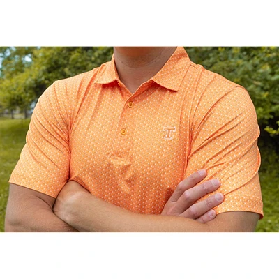 Tennessee Volunteer Traditions Power T Orange Mode All Star Vols Polo