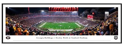 Georgia vs Tennessee 2024 Football Framed 13.5