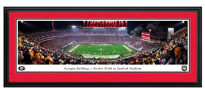 Georgia vs Tennessee 2024 Football Deluxe Frame 18