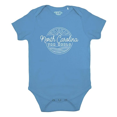 UNC Garb Infant Otis Sunny Circle Onesie