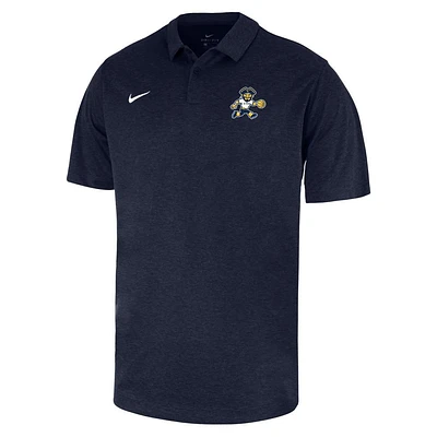 ETSU Nike Basketball Bucky Heather Polo